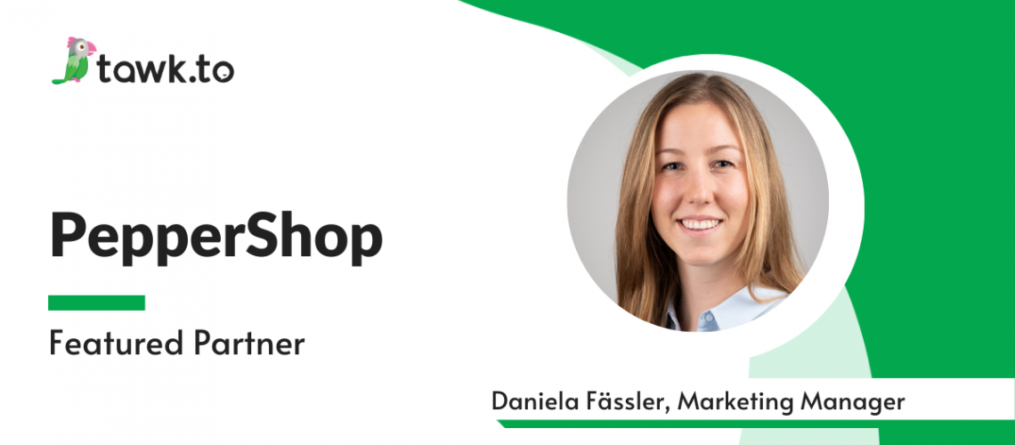 Daniela Fässler, Marketing Manager, PepperShop